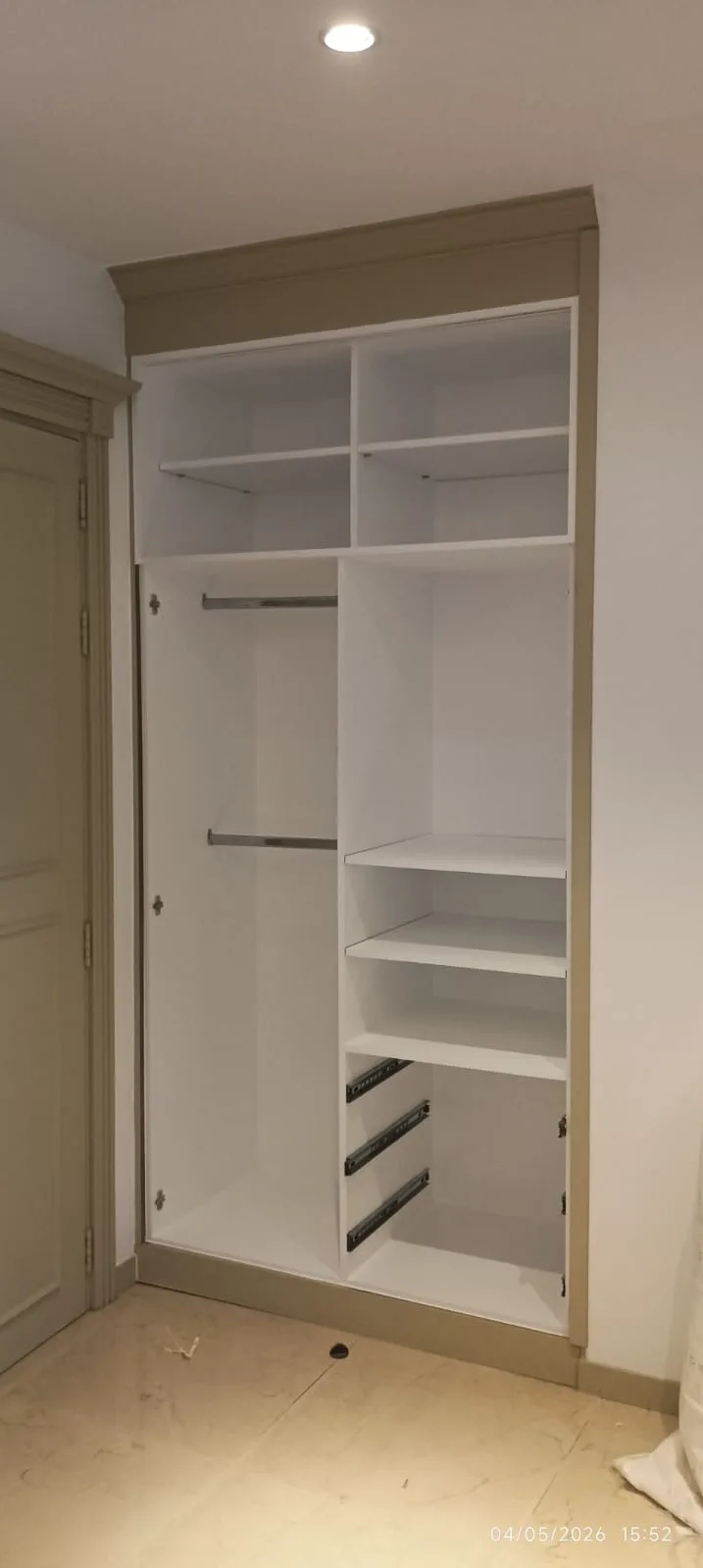 Wardrobe after vinyl wrapping — showcase 8